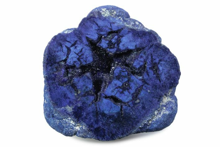 Vivid Blue Cut/Polished Azurite Nodule - Siberia #379940